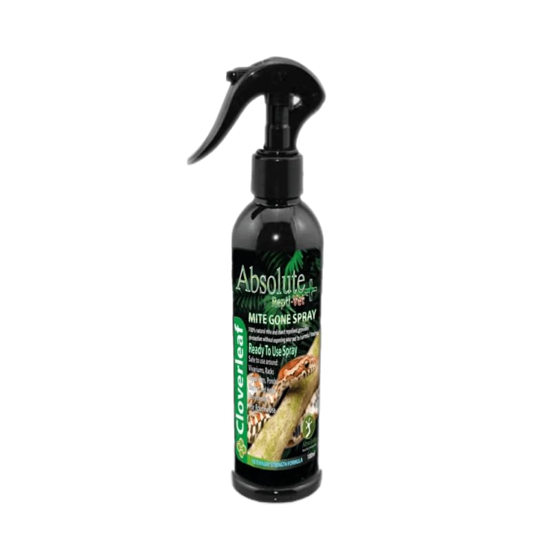 Cloverleaf Absolute + Repti- Vet Mite Gone spray 100ml