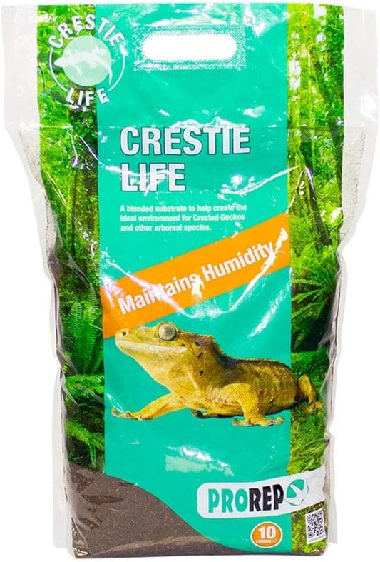 ProRep Crestie Life Substrate 10L Reptile Bedding  Reptile Substrate Crested Gecko Bedding | 10L Bag