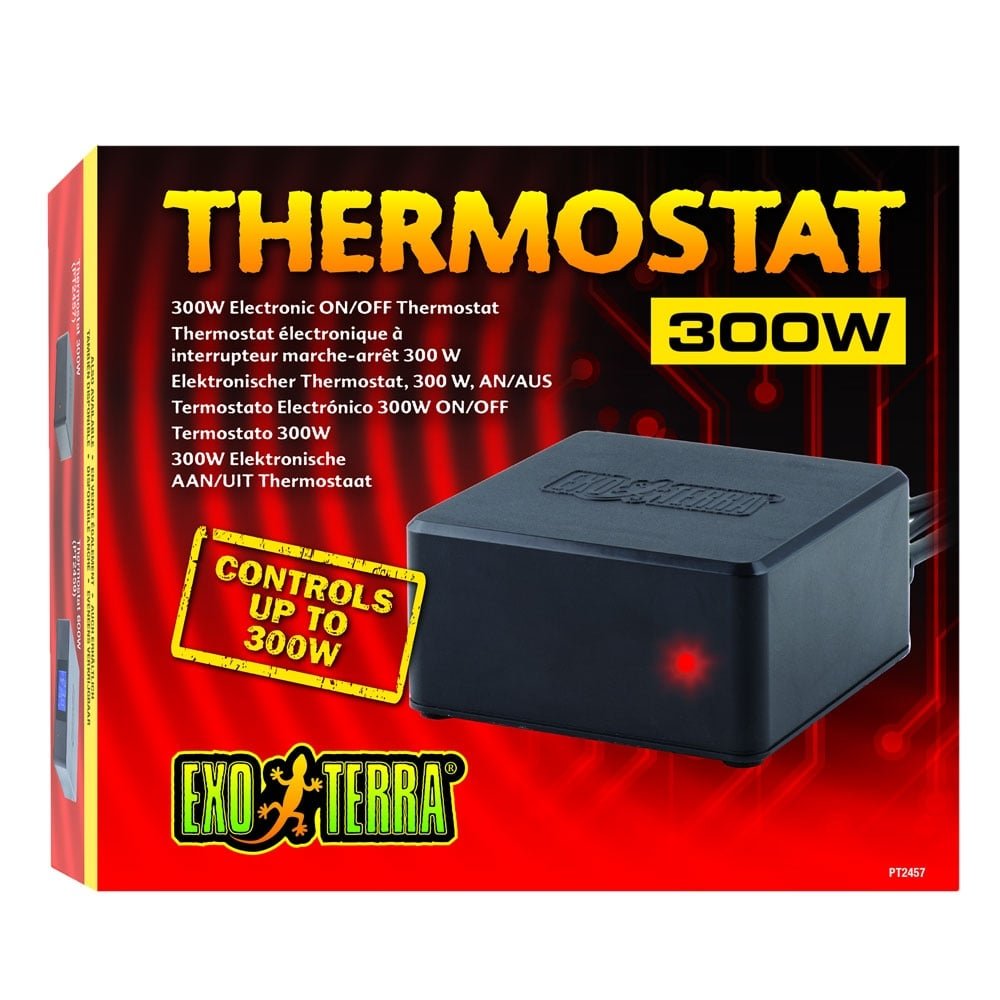 Exo Terra Reptile Electronic On/Off Thermostat, 100 W