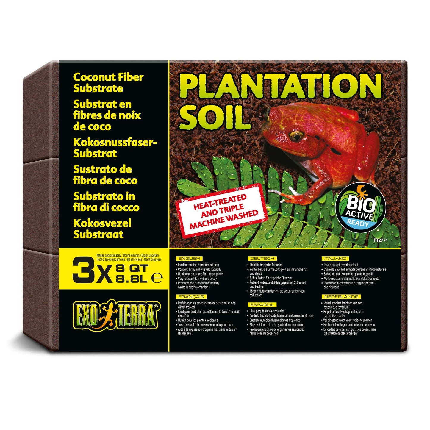 Exo Terra Plantation Soil Substrate, 8.8 Litre