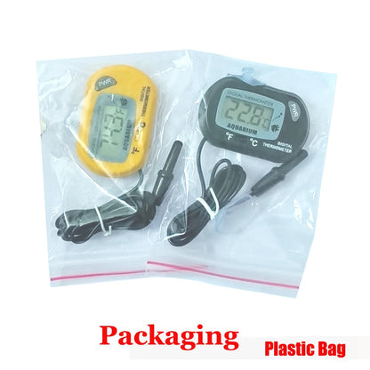 -50-70℃/-58-158°F Mini Electronic Digital Display Fish Tank Thermometer  Reptile Thermometer with Probe