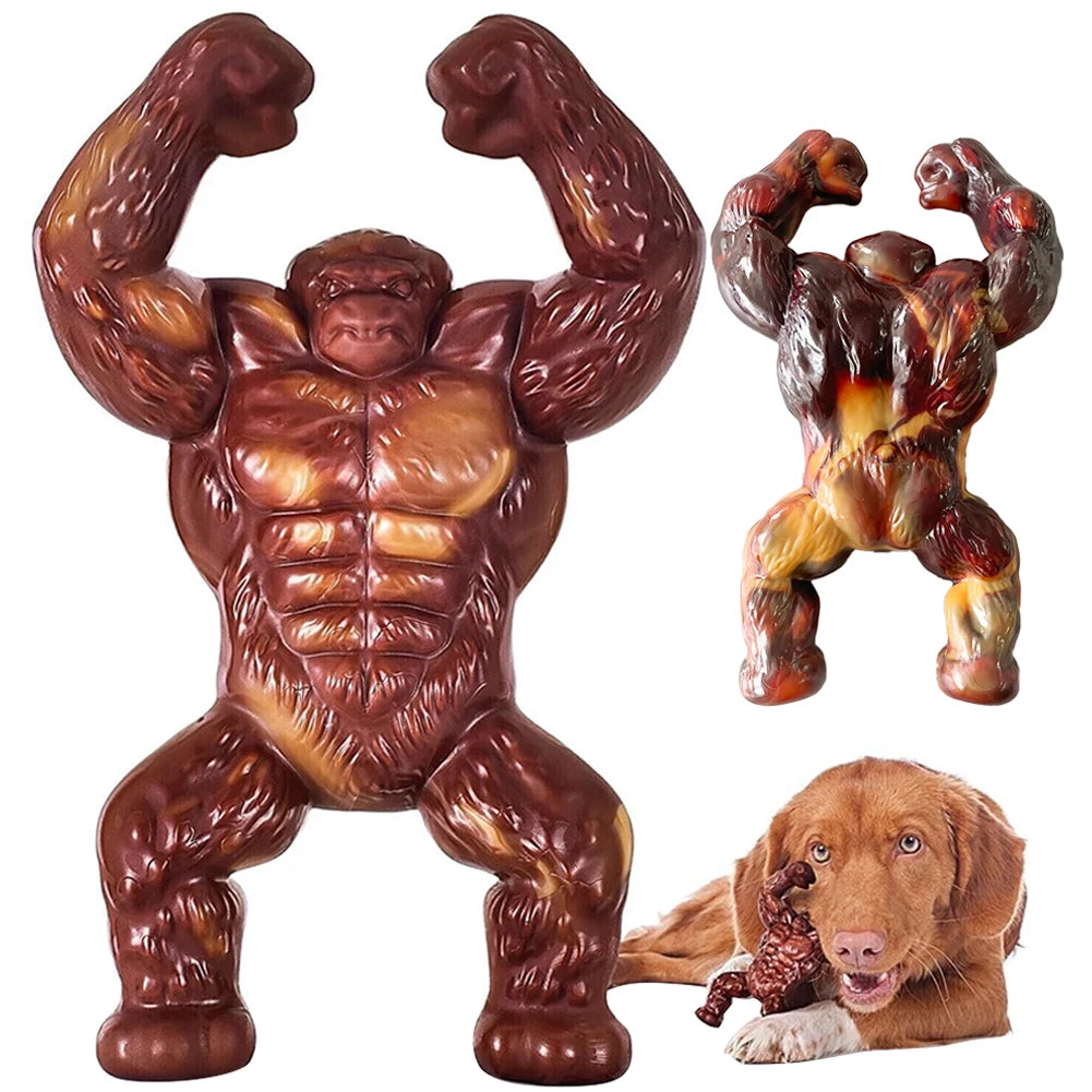 Gorilla Dog Toy Dog Chew Toy Bite-resistant Indestructible Dog Toy