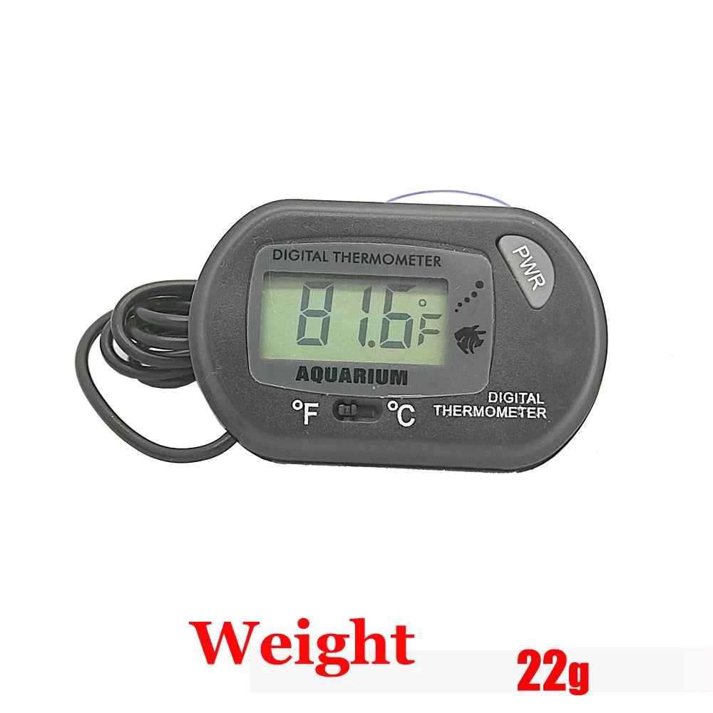 -50-70℃/-58-158°F Mini Electronic Digital Display Fish Tank Thermometer  Reptile Thermometer with Probe