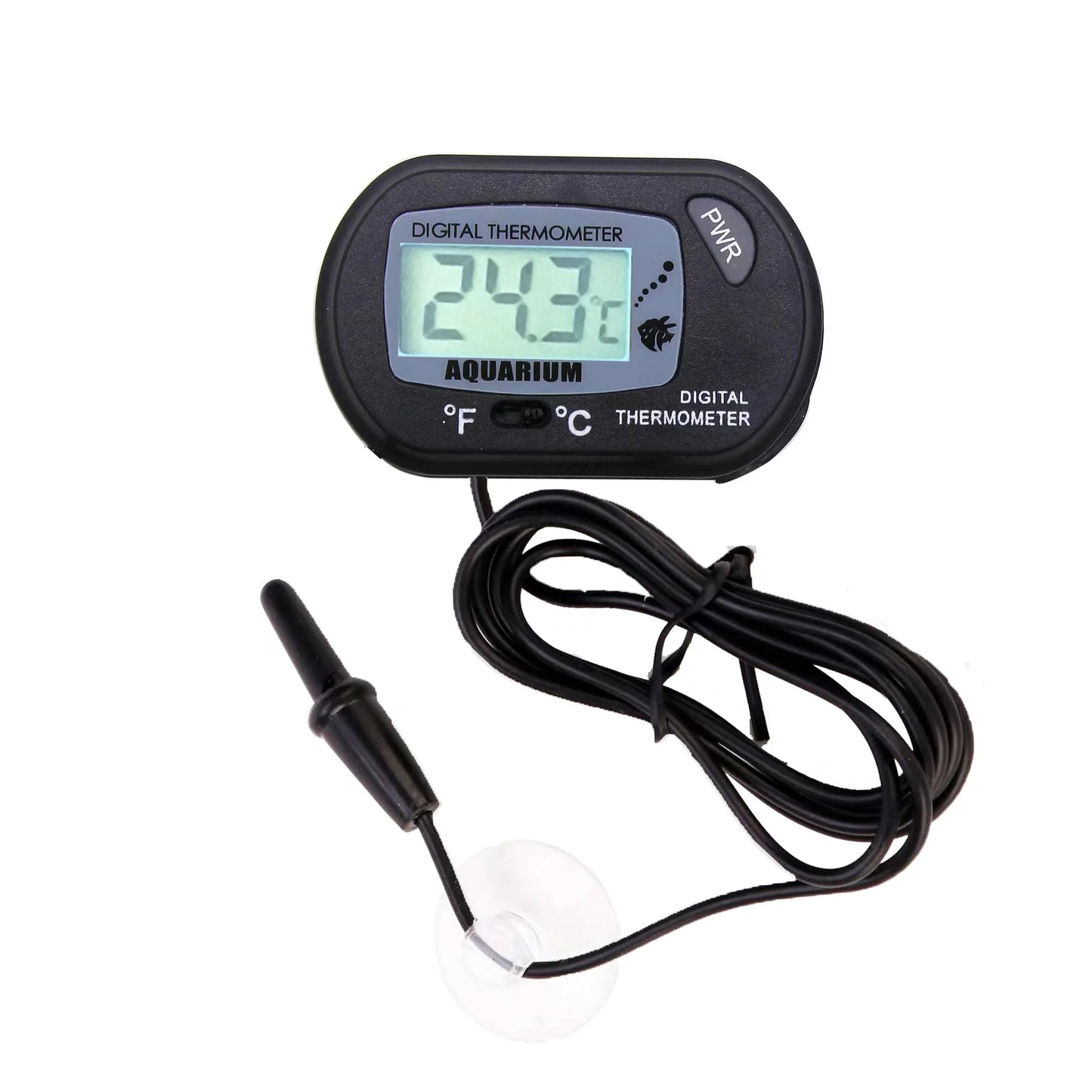 -50-70℃/-58-158°F Mini Electronic Digital Display Fish Tank Thermometer  Reptile Thermometer with Probe