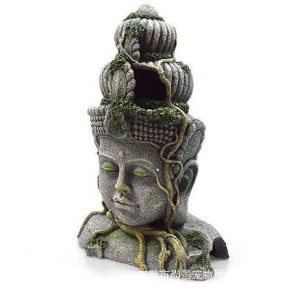 Resin Guanyin Bodhisattva Statue For Vivarium's