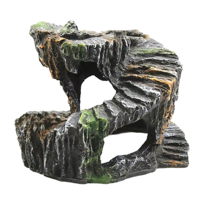 Turtle Basking Platform Tortoise Climbing Platform Aquarium Feeding Resting Ornament Accessories Reptile Resting Terrace