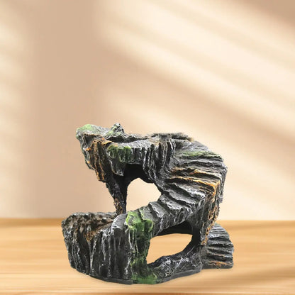 Turtle Basking Platform Tortoise Climbing Platform Aquarium Feeding Resting Ornament Accessories Reptile Resting Terrace