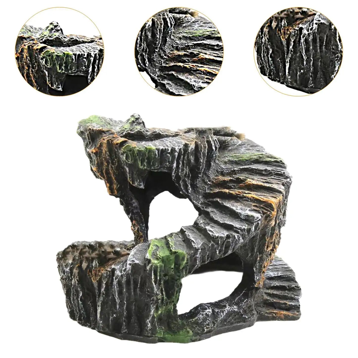 Turtle Basking Platform Tortoise Climbing Platform Aquarium Feeding Resting Ornament Accessories Reptile Resting Terrace